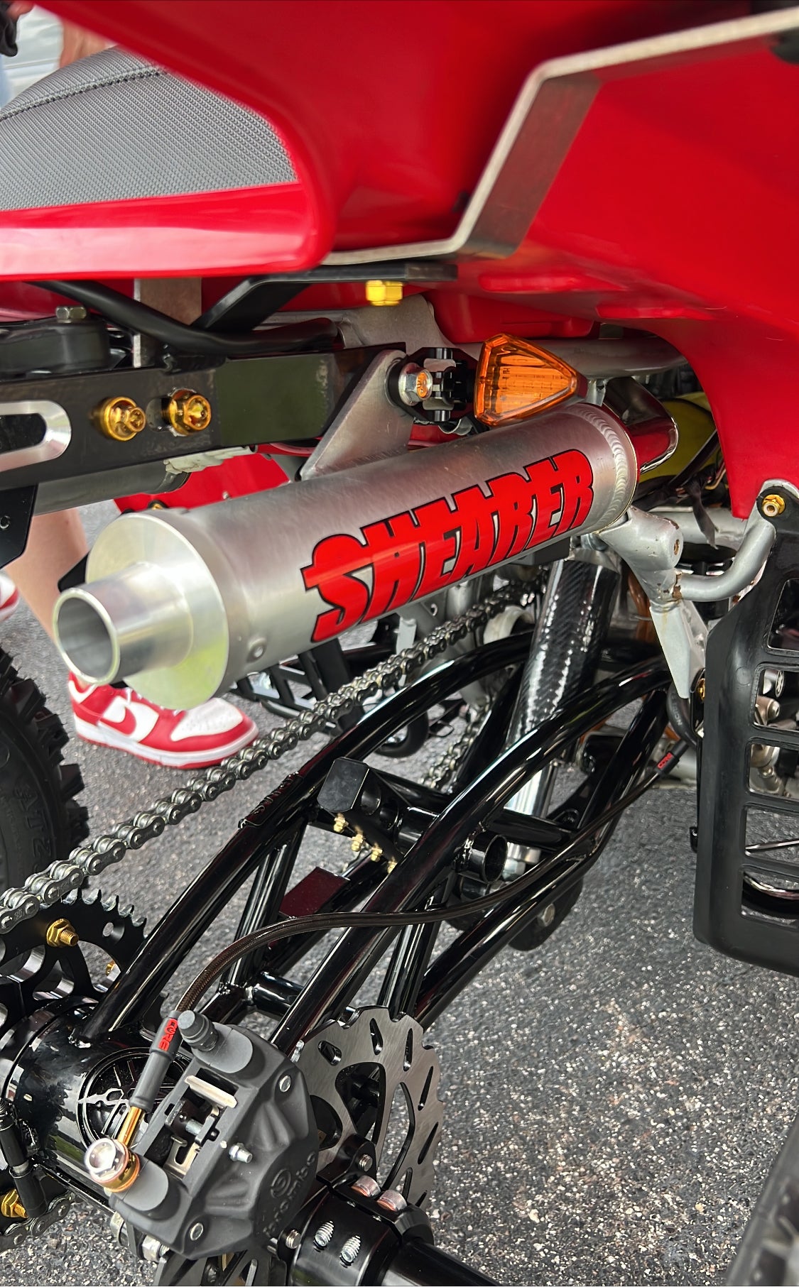 Yamaha Banshee Brake Line Kit
